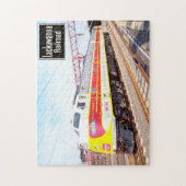 デラウェア·ラッカワンナとウェスタン·ロコムティブ808 ジグソーパズル (縦)