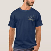 デラウェア&ラリタン運河SPT (bike2) Tシャツ (正面)