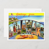 デラウェア・ヴィンテージ・トラベルからの挨拶 ポストカード (正面/裏面)