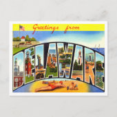 デラウェア・ヴィンテージ・トラベルからの挨拶 ポストカード (正面)