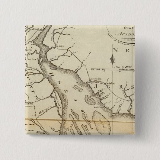 デラウェア 缶バッジ (正面)