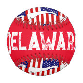 デラウェア 野球ボール (裏面)