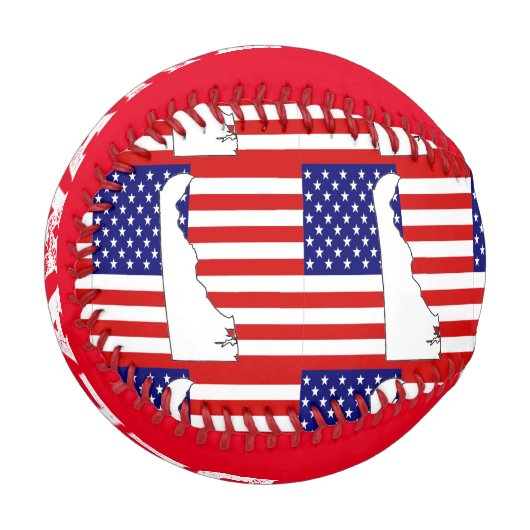 デラウェア 野球ボール (正面左)