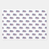 デラウェア、50州、リバティ・ベル ラッピングペーパーシート (正面)