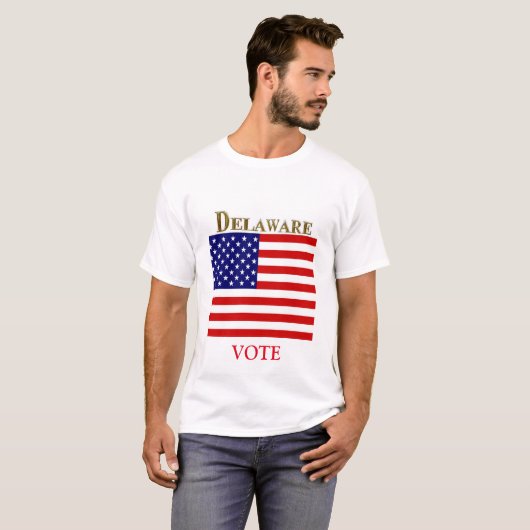 デラウェア Tシャツ (正面フル)