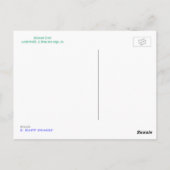 デラウェアRIver、NJ ポストカード (裏面)