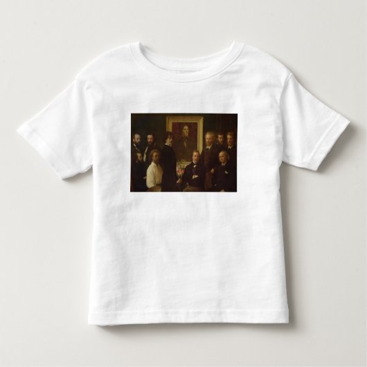 デラクロワへの敬意、1864年 トドラーTシャツ (正面)