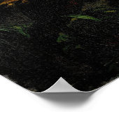 デラクロワ – タイガー狩り1854 ポスター (角)