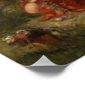 デラクロワ – A Primavera ポスター (角)