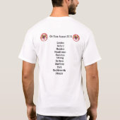 デラックスなイギリス旅行のワイシャツ2015年 Tシャツ (裏面)