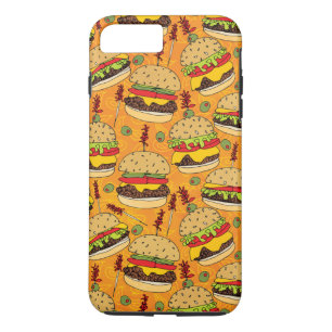 デラックスなチーズバーガー iPhone 8 PLUS/7 PLUSケース