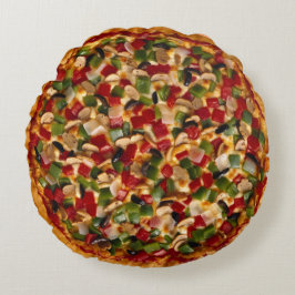 デラックスなピザ ラウンドクッション