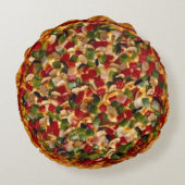 デラックスなピザ ラウンドクッション (裏面)