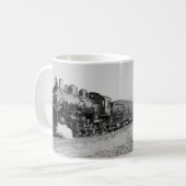 デラックスな陸上の限られた旅客列車 コーヒーマグカップ (正面左)