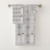 デラックスウーマンインホワイトセレナクリムト バスタオルセット (インサイチュ)