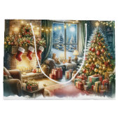 デラックスクリスマス ラージペーパーバッグ (裏面)