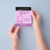 デラックススモールブリーズケンネルドギー気にデー チラシ (手)