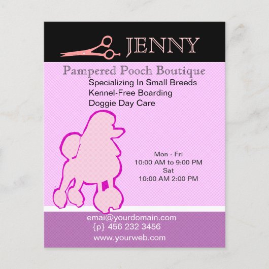 デラックススモールブリーズケンネルドギー気にデー チラシ (正面)