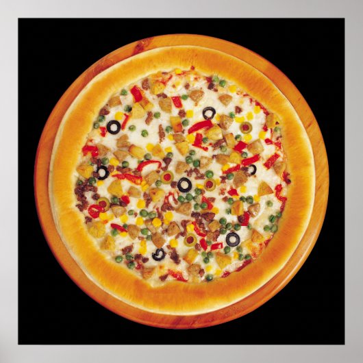 デラックスピザ ポスター (正面)