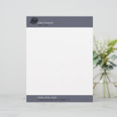 デラックス・ノイズレス・タイプライター・スレート・フェイク・フランネル レターヘッド (スタンド正面)