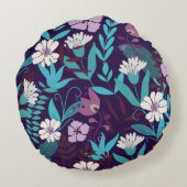 デラックスB&Bフラワーラウンドピロー ラウンドクッション (裏面)
