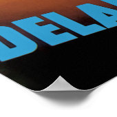 デラハイ自動車広告 ポスター (角)