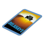 デラハイ自動車広告 マグネット (左側)