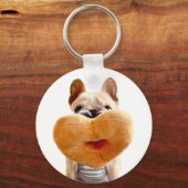 デラフラレンチハートドーナッツキーチェーン！ キーホルダー (裏面)