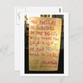 デラベガズ通りアート ポストカード (正面/裏面)