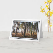 デラメレフォレストのグリーティングカード カード (黄色い花)