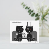 デラモルテデラモーレはがき ポストカード (スタンド正面)