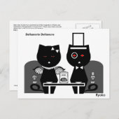 デラモルテデラモーレはがき ポストカード (正面/裏面)