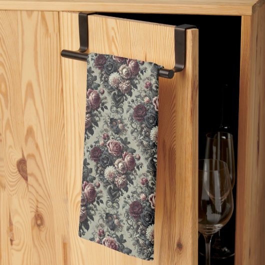 デラモルトデラモア – ゴシックビクトリアン語 キッチンタオル (三つ折り)