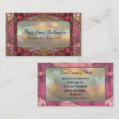 デランシーペタルエレガントプロフェッショナル 名刺 (正面/裏面)