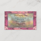 デランシーペタルエレガントプロフェッショナル 名刺 (裏面)