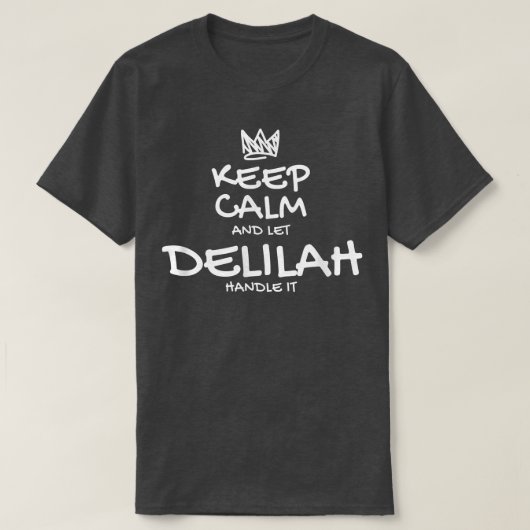 デリア保アム名パーソナライズされた皮肉なフライ Tシャツ (デザイン正面)