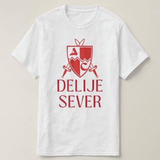 デリェ・セヴェル Tシャツ (デザイン正面)