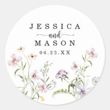 デリケートお洒落ワイルドフラワー結婚式の引き出物クラス