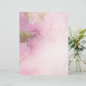 デリケートさくらんぼブロッサム&ダマスクレープブック紙 (スタンド正面)