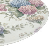 デリケートなアジサイの花 カッティングボード (角)