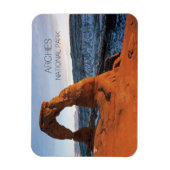 デリケートなアーチ、アーチ国立公園、Moab、ユタ マグネット (縦)