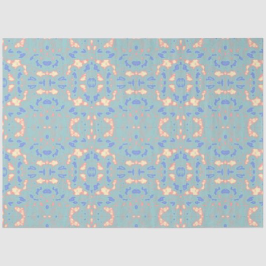 デリケートなグリーンレモン金ゴールドブルーティッシュペーパー 薄葉紙 (正面)