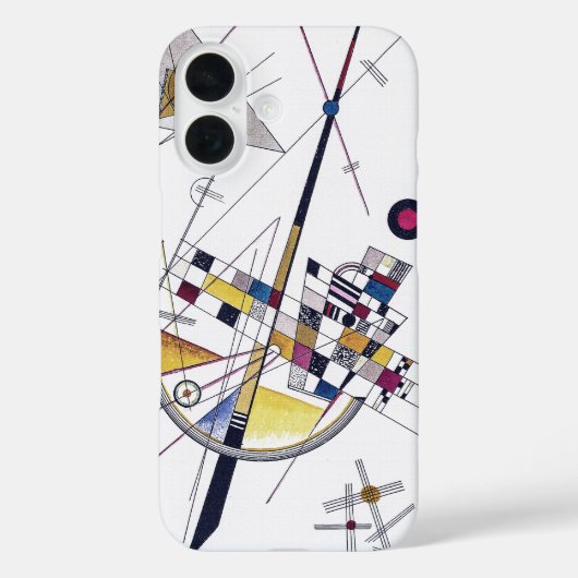 デリケートなテンション#85 - Kandinsky モダン Art Case-Mate iPhoneケース (裏面)