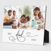 デリケートなハートス最高のクリプトパパEver Photo Collage フォトプラーク (側面)