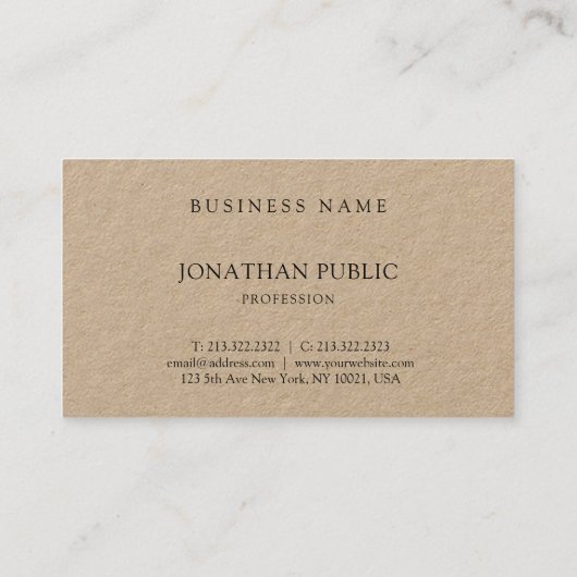 デリケートなミニマルデザインモダンプユニークラン 名刺 (裏面)