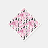 デリケートなランジェリーブライダルシャワー紙ナプキン スタンダードカクテルナプキン (角)