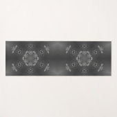 デリケートな万華鏡のように千変万化するパターン ヨガマット (正面(横))