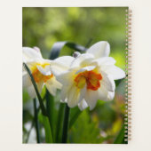 デリケートな可愛い水仙春 プランナー手帳 (裏面)