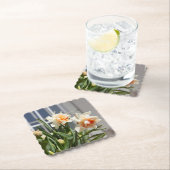 デリケートな可愛い水仙春 ペーパーコースター (インサイチュ)