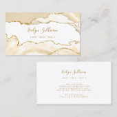 デリケートな桃の栽培名刺 名刺 (正面/裏面)